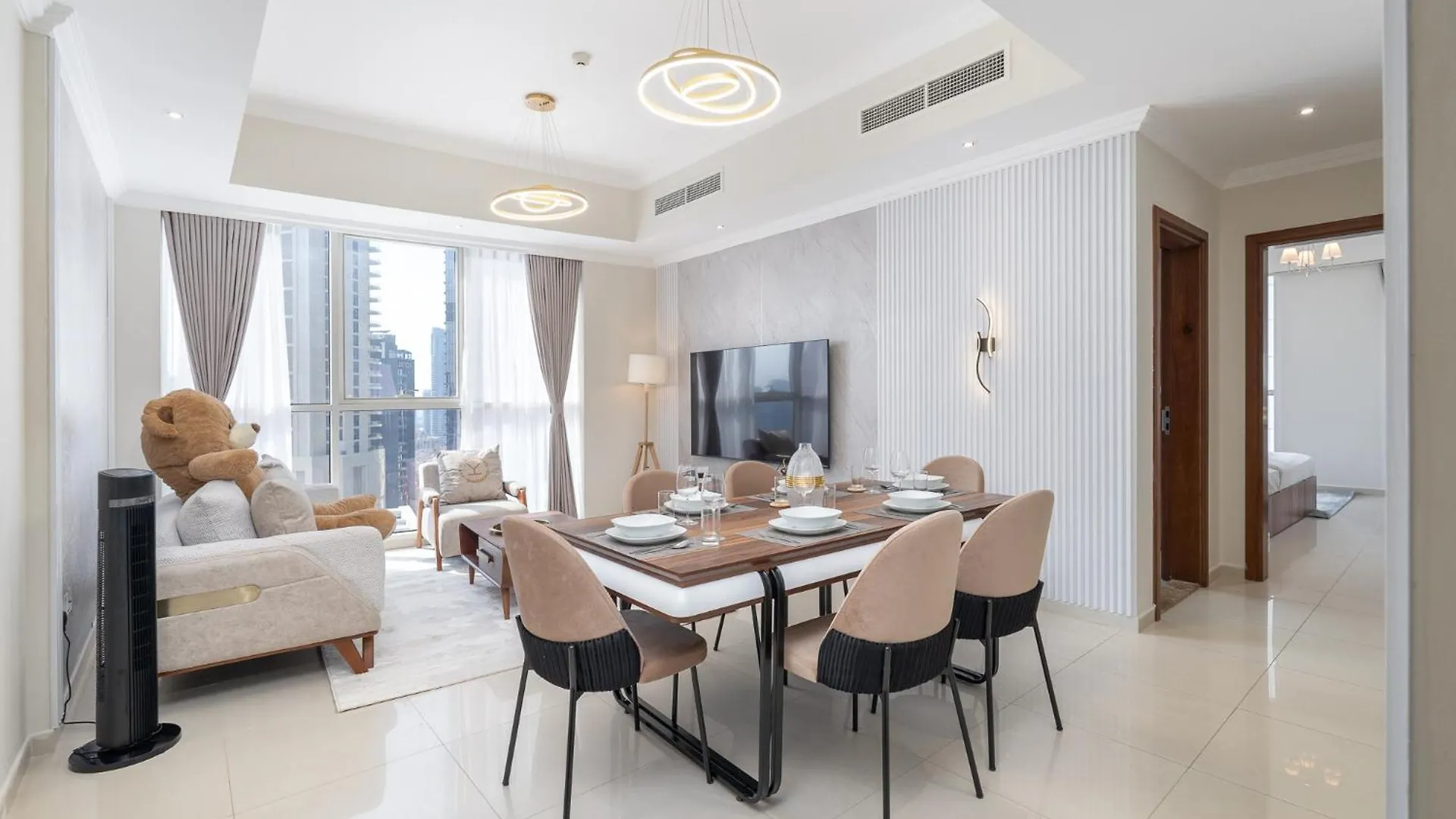 Heaven Crest Vacation Homes Downtown - 3 Bedroom Suites 2 Minute Walk To Dubai Mall And Burj Khalifa