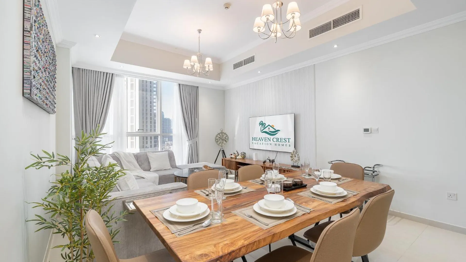 Heaven Crest Vacation Homes Downtown - 3 Bedroom Suites 2 Minute Walk To Dubai Mall And Burj Khalifa Ηνωμένα Αραβικά Εμιράτα